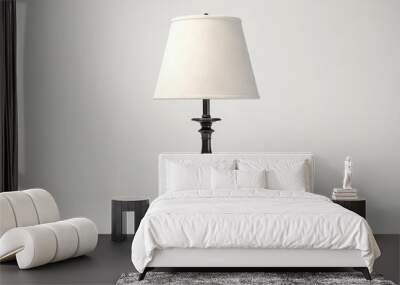 Table lamp isolated on white background Wall mural