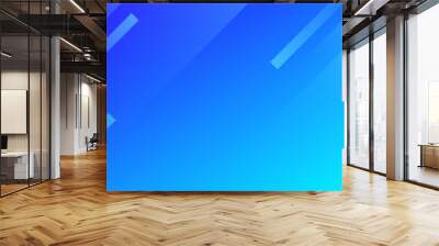 Abstract blue modern background. Eps10 vector Wall mural