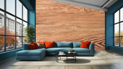 Brown rustic hard wood surface texture background,natural pattern backdrop,material for design. Wall mural