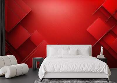 abstract background with squares Wall mural