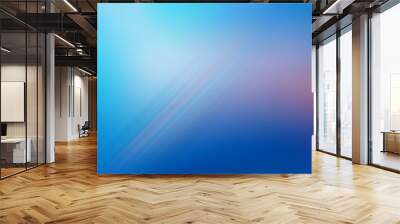 blue gradient background blurred texture white header backdrop banner poster Wall mural