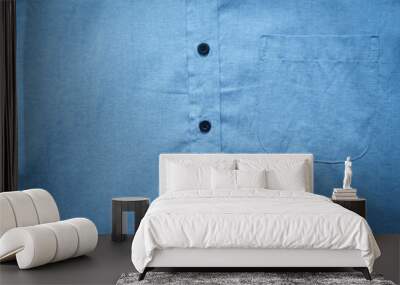 blue jeans background Wall mural