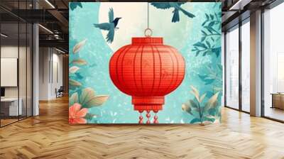 lantern and lanterns Wall mural