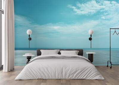 sea and sky Wall mural