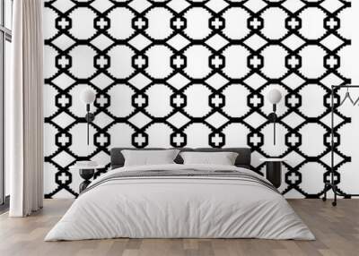 Luxury design Ornaments, Aztecs pattern background Wall mural