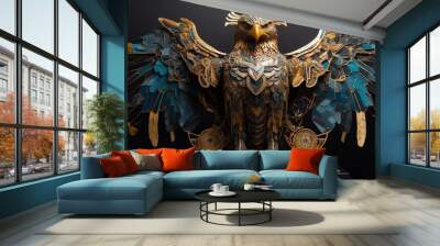 eagle with wings Wall mural