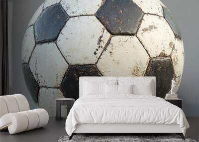 a soccer ball  Wall mural