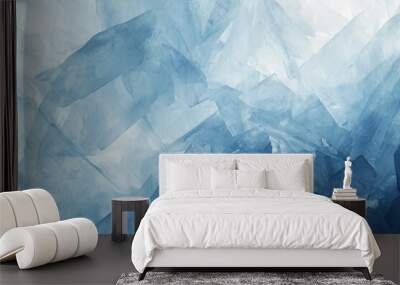 ice background abstract 
 Wall mural