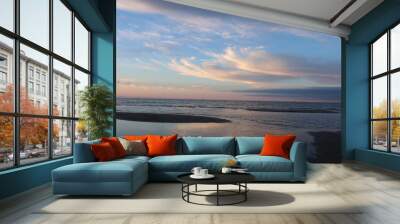 sunrise over the sea Wall mural