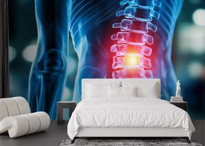 Spinal disc herniation  Wall mural