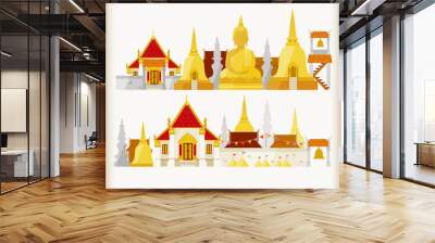 temple in thailand Wall mural