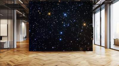 dark olive starfield, constellation Scorpio, dark olive, dark purple, dark violet  Wall mural