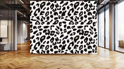 Leopard skin pattern. Vector version. Wall mural