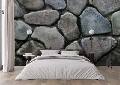 A unique color and shape stone wall texture Wall mural