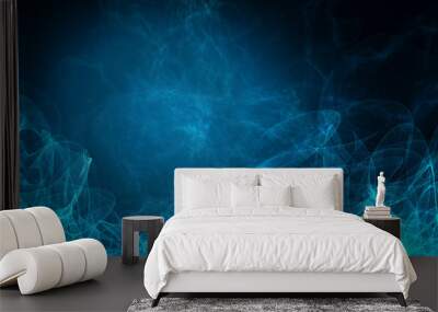 abstract blue background Wall mural