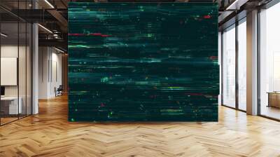 Creative glitch background Wall mural