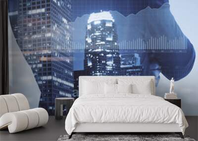 Economy concept Wall mural