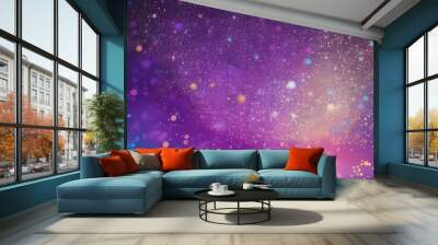 Cute colorful abstract background Wall mural