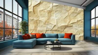 Seamless paper texture ideal for digital art projects Wall mural