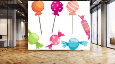 candies set Wall mural