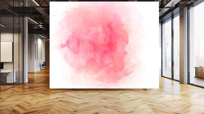 Beautiful splash of watercolor vector Wall mural