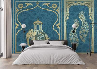 Hindu icons, Hinduism ,cultural heritage , India , Asia	 Wall mural