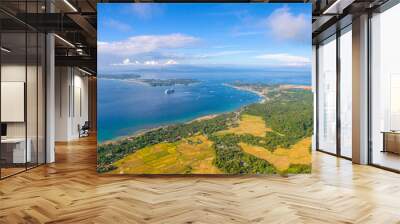 Boracay Island Aerial shot  Wall mural