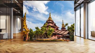 Tachileik Pagoda Myanmar Burma Southeast Asia Wall mural