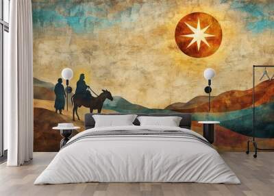 Star of Bethlehem: A Journey of Faith Wall mural