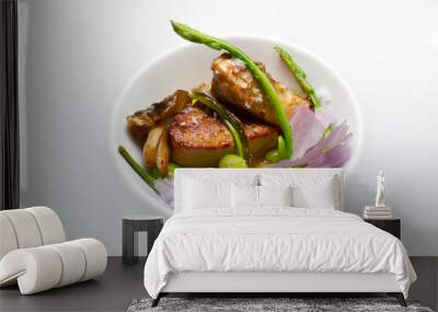 Foie gras escalope Wall mural