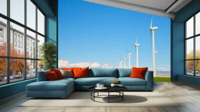 Renewable energy concept view Wall mural