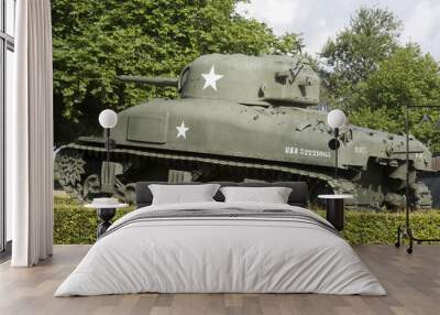 Sherman Tank Wall mural