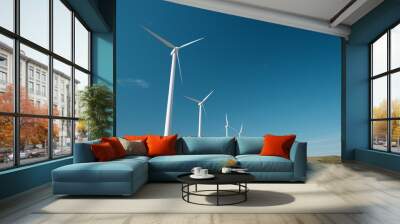 Sustainable energy concept Wall mural