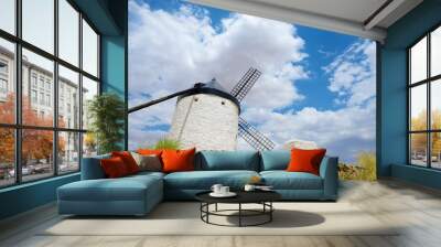 The mills of Don Quixote. Wall mural