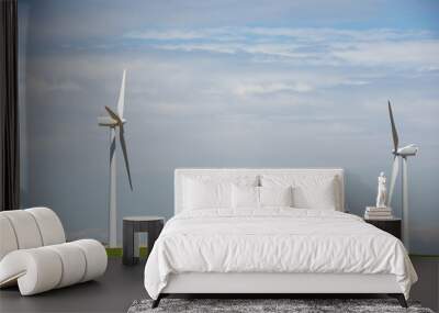 Wind energy concept Wall mural