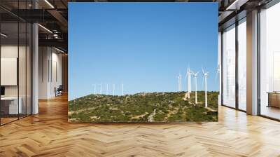 Wind energy concept Wall mural