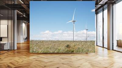 Wind energy concept Wall mural