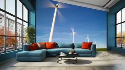 Wind energy concept Wall mural