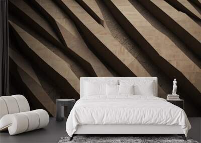 beige texture background Wall mural