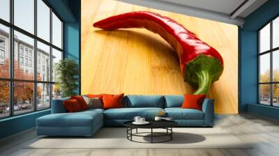 Red chili pepper Wall mural