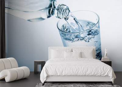 water glass Wall mural