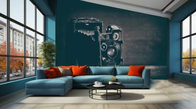 old photo camera
 Wall mural