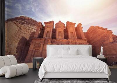 Ancient city of Petra in Jordan Wall mural