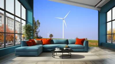 Wind turbine power generator Wall mural