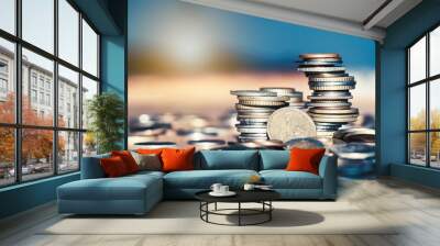 growth money of profitability of professional investment planning, business and finance concept. Wall mural