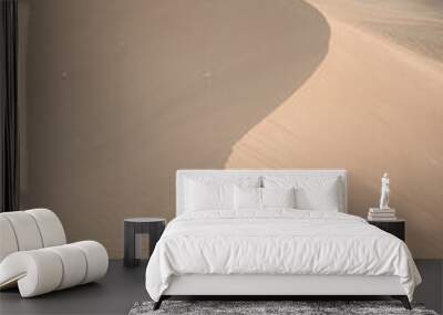 Sunrise in Erg Chegaga Desert in Morocco, Africa Wall mural