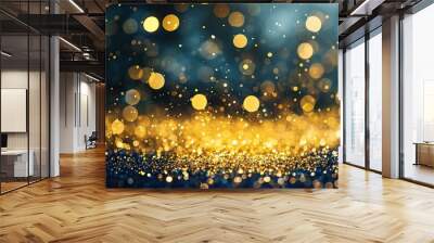 Sparkling Lights Abstract Background Wall mural