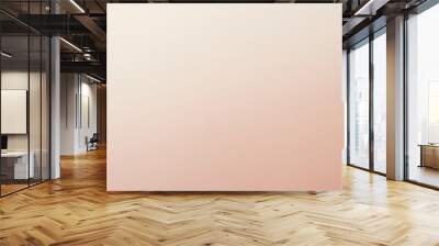 Simple Peach Gradient Background Wall mural