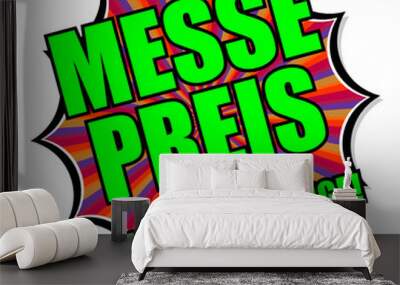 button splash messepreis begrenzte menge! I Wall mural