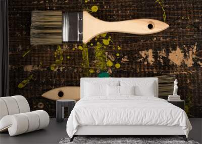 Brushes Wall mural